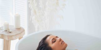 Sea salt also takes care of your skin